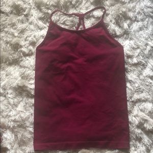 NWT Fabletics Ellery seamless open back tank